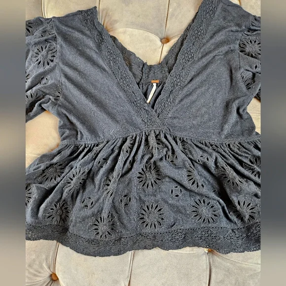 Free People baby doll top - Picture 1 of 6